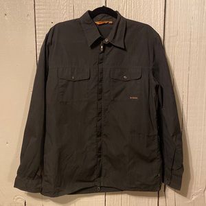 Fjallraven G-1000Shirt Jacket in Dark Charcoal Grey color